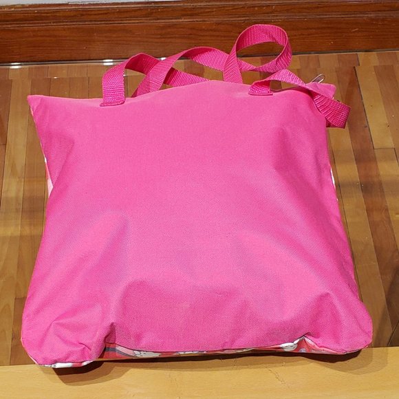 NWT Hello Kitty Large Pink Tote Bag With Zipper - Picture 3 of 4